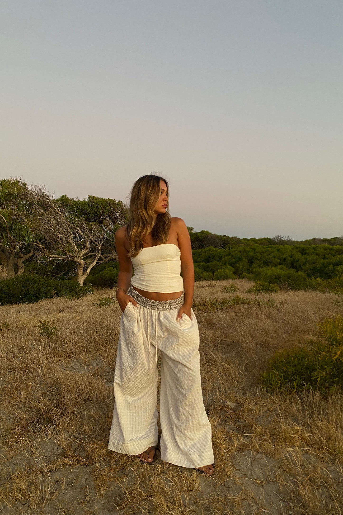 Holiday pant - Coconut