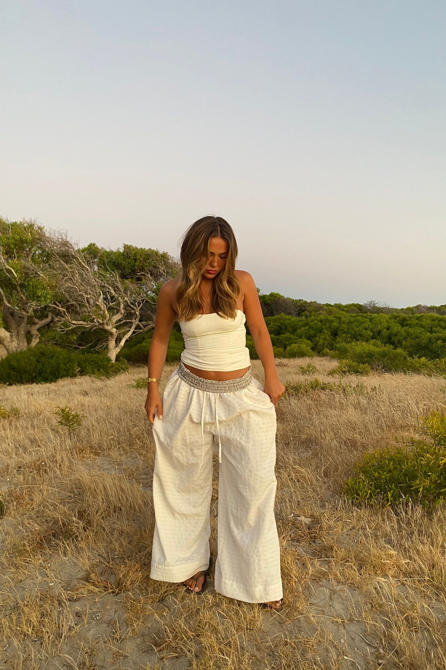 Holiday pant - Coconut