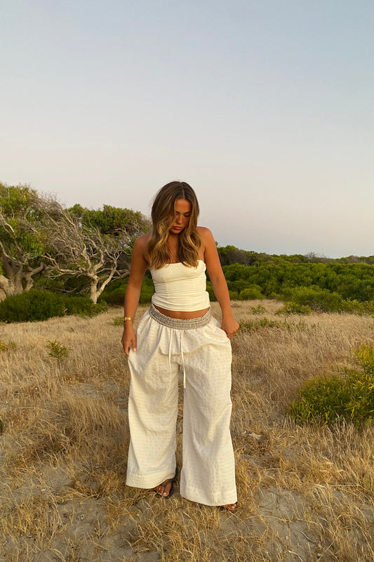 Holiday pant - Coconut