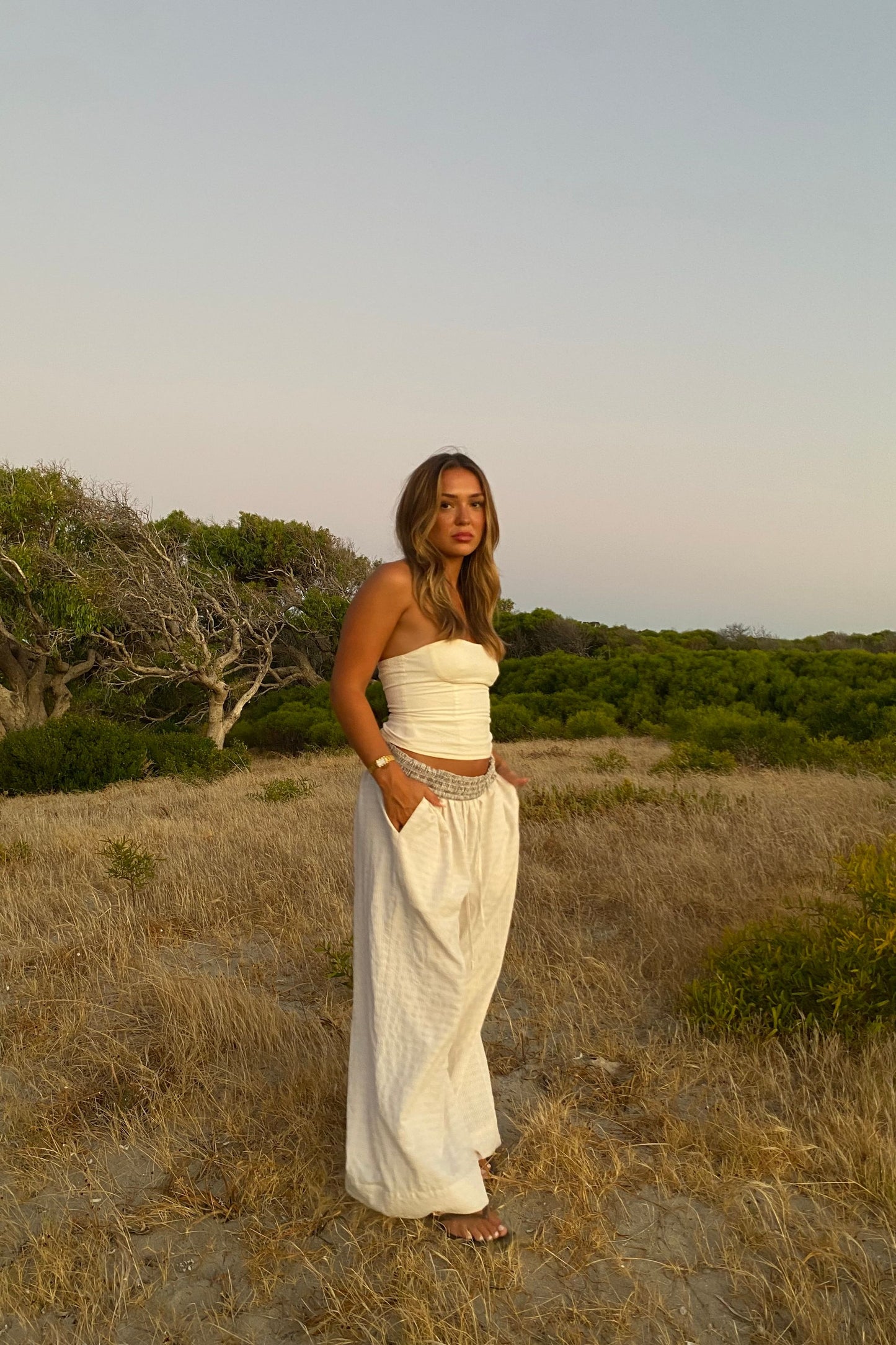 Holiday pant - Coconut